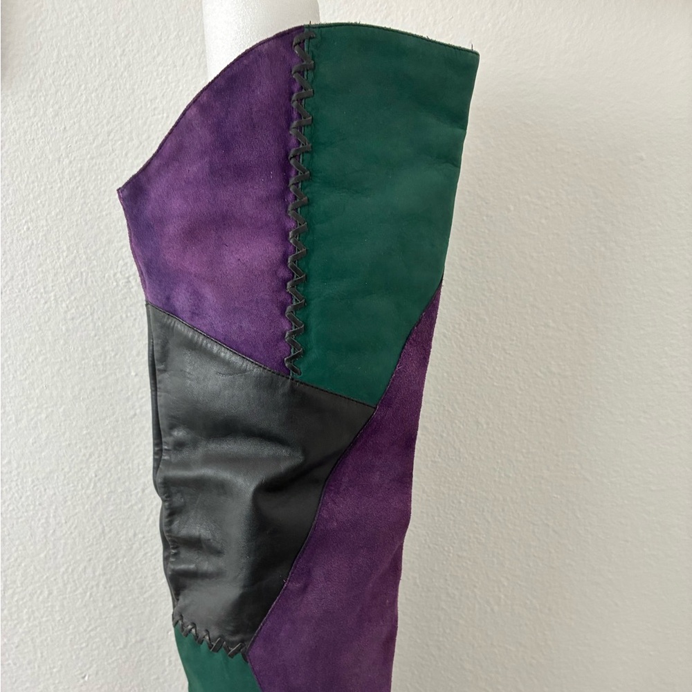 Vintage 80s Over the Knee Boots - Picture 5 of 15